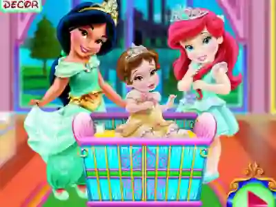 Leikur Baby Princesses Bedroom Decor á netinu