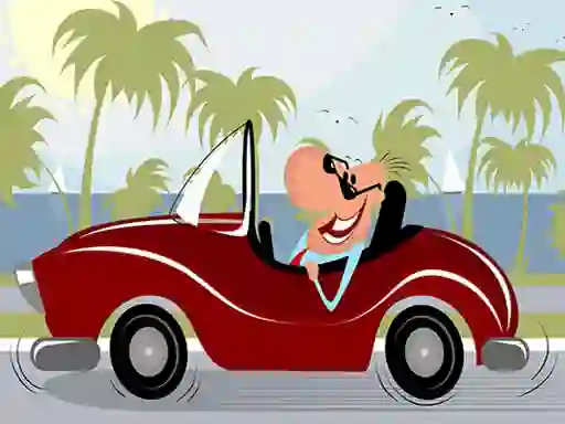 Leikur Convertible Cars Jigsaw á netinu