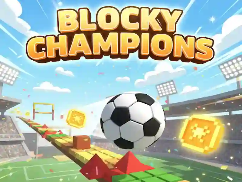 Leikur Blocky champions á netinu