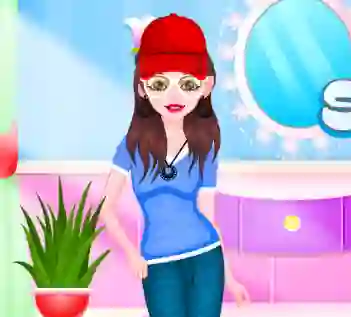 Leikur Sara Shopping Dress up á netinu