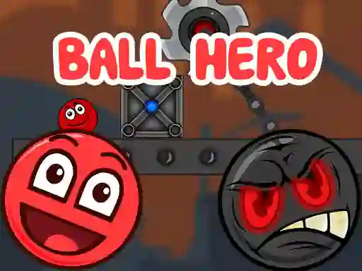 Leikur Ball Hero Adventure: Red Bounce Ball á netinu