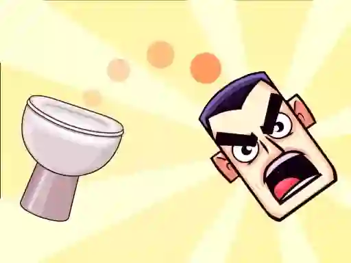 Leikur Skibidi Toilet Basketball á netinu