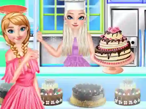 Leikur Princess Cake Shop Cool Summer á netinu