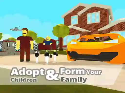 Leikur KOGAMA Adopt Children and Form Your Family á netinu