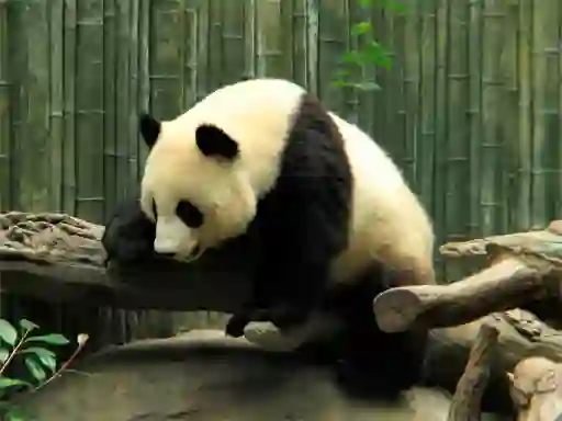 Leikur Pandas Puzzle á netinu