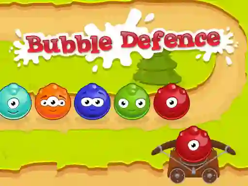Leikur Bubble Defence á netinu