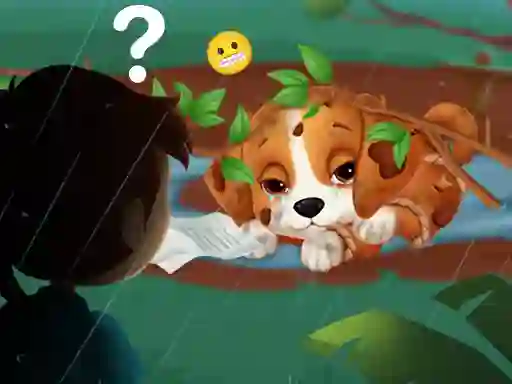 Leikur Lost Puppy Rescue & Care á netinu