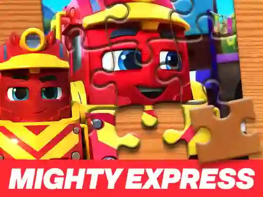 Leikur Mighty Express Jigsaw Puzzle á netinu