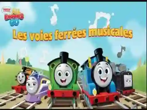 Leikur Thomas All Engines Go: Les Voies Ferr?es Musicales á netinu
