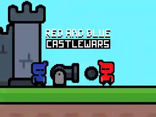 Leikur Red and Blue Castlewars á netinu