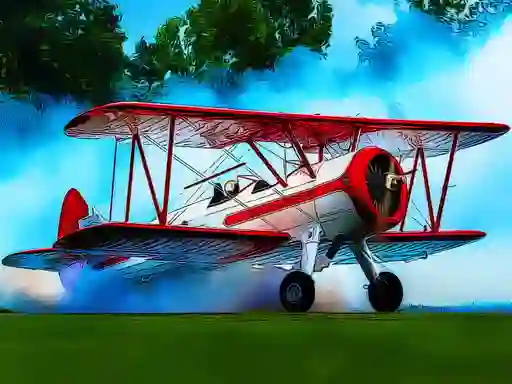 Leikur Planes puzzle á netinu
