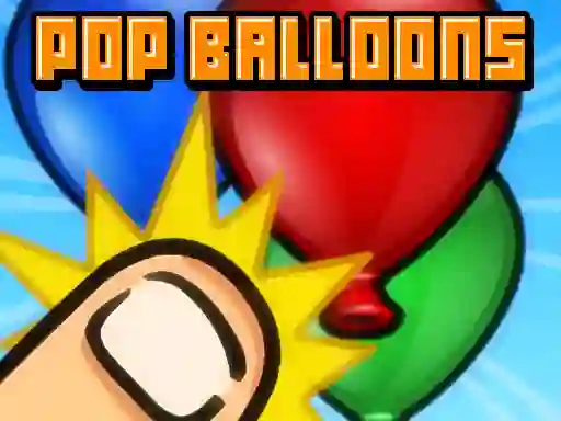 Leikur PoP Balloons á netinu