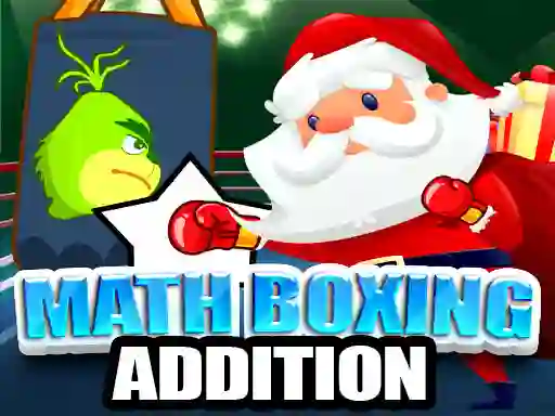 Leikur Math Boxing Christmas Addition á netinu