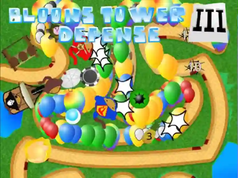 Leikur Bloons Tower Defense 3 á netinu