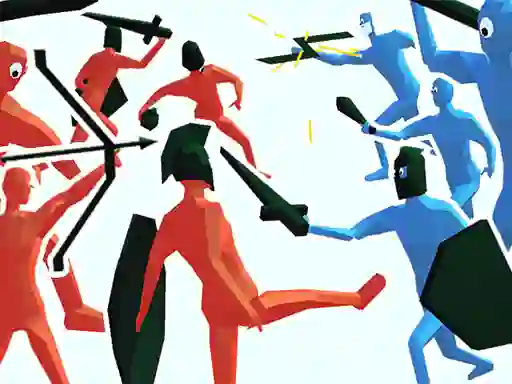 Leikur Funny Battle Simulator á netinu