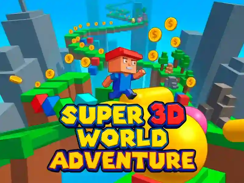 Leikur Super 3d World Adventure á netinu