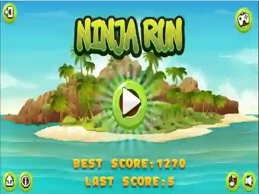 Leikur Ninja Run á netinu