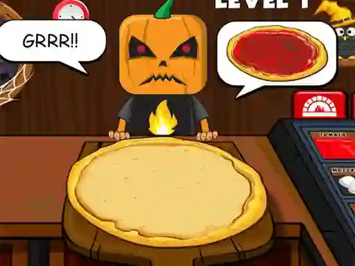 Leikur Halloween Pizzeria á netinu