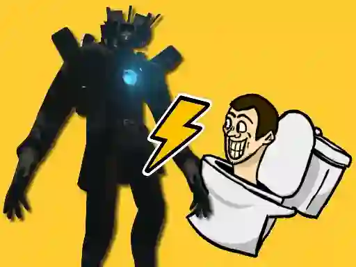 Leikur Skibidi Toilet Rush á netinu