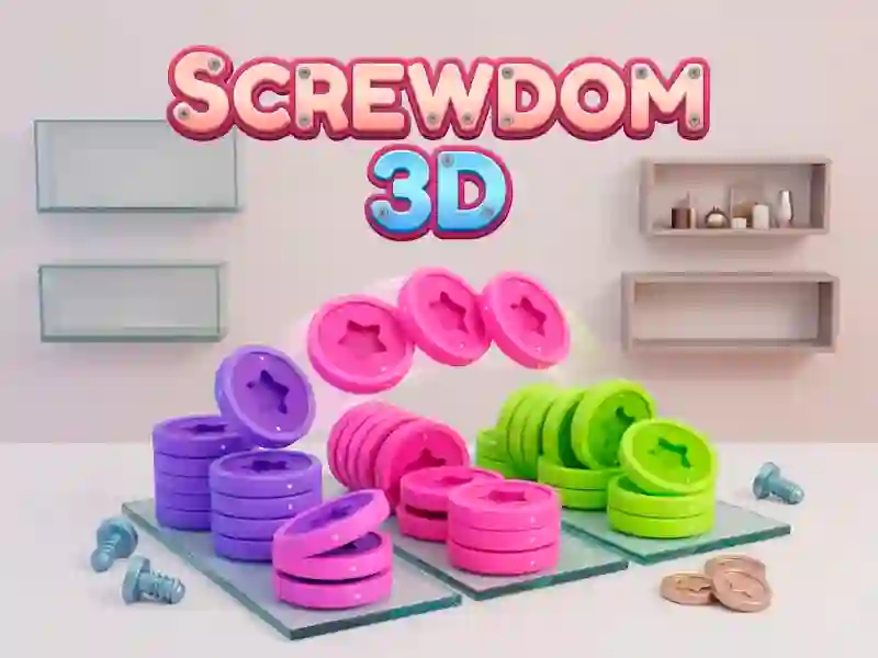 Leikur Screwdom 3D á netinu