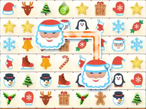 Leikur Onet Winter Christmas Mahjong á netinu