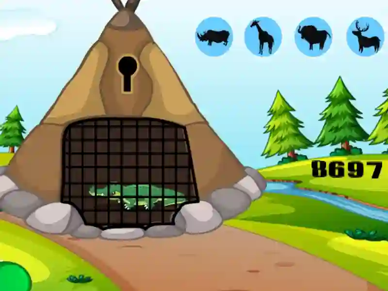 Leikur Croc Key Quest á netinu