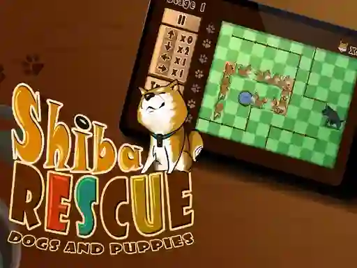 Leikur Shiba rescue : dogs and puppies á netinu