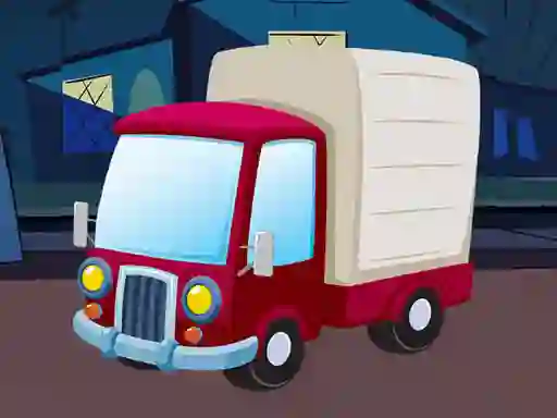 Leikur Fun Truck Jigsaw á netinu