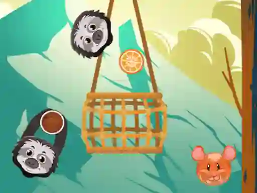 Leikur Slings To The Basket á netinu
