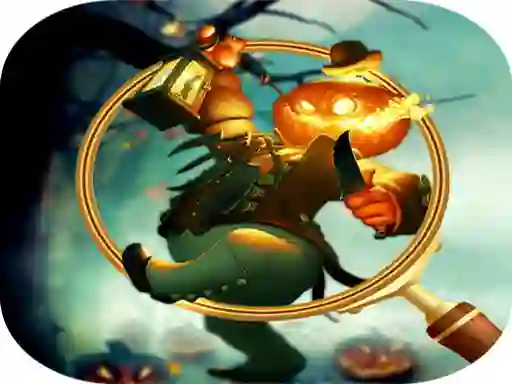 Leikur Halloween Hidden Object Games Haunted House á netinu