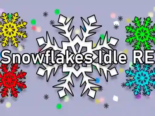 Leikur Snowflakes Idle RE á netinu