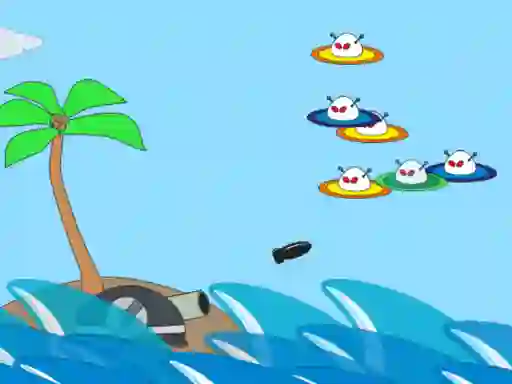 Leikur Island Defenders á netinu