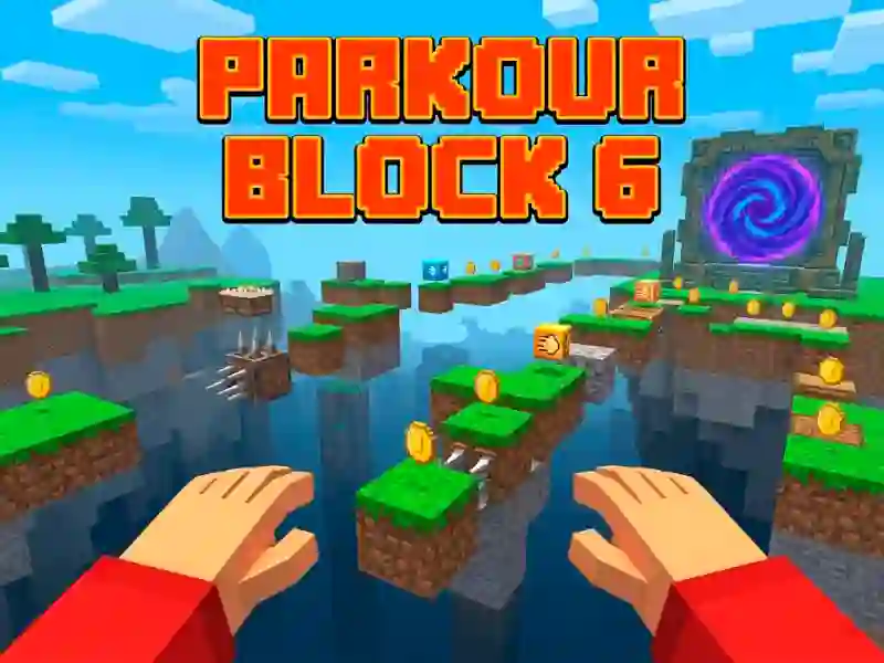 Leikur Parkour Block 6 á netinu