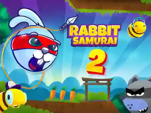 Leikur Rabbit Samurai 2 á netinu