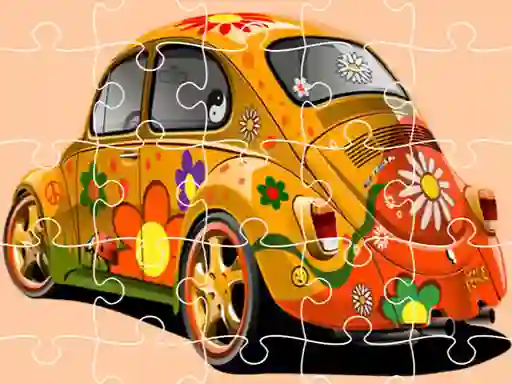 Leikur VW Beetle Jigsaw á netinu