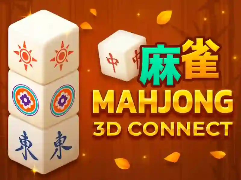 Leikur Mahjong 3d Connect á netinu
