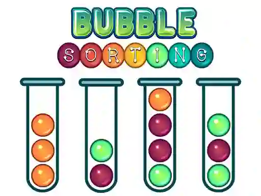 Leikur Bubble Sorting á netinu