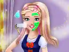 Leikur College Princess Spa Makeup á netinu
