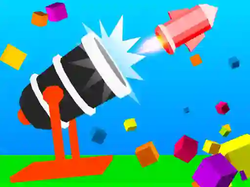 Leikur Pixel Demolisher Cannon á netinu