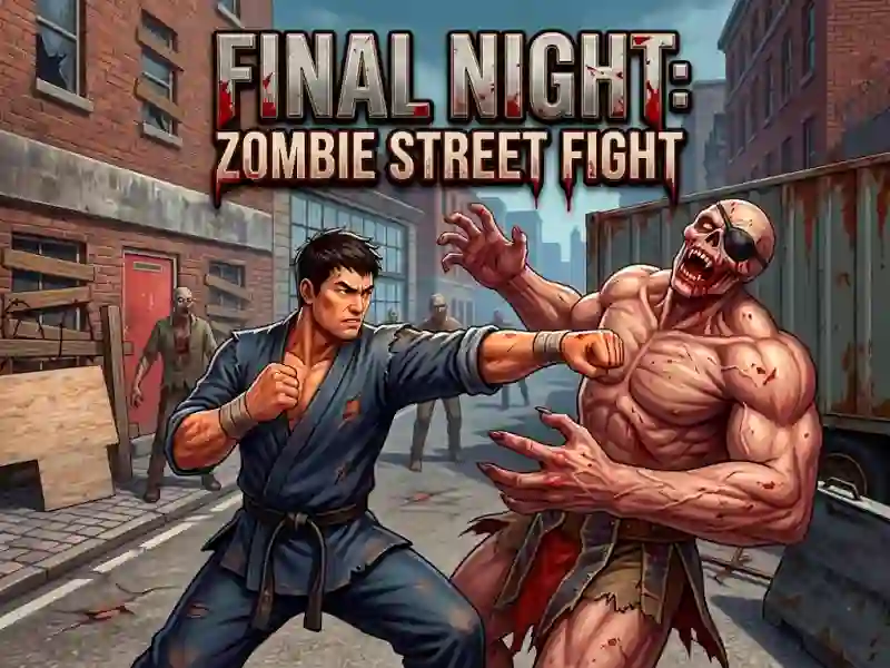Leikur Final Night: Zombie Street Fight á netinu