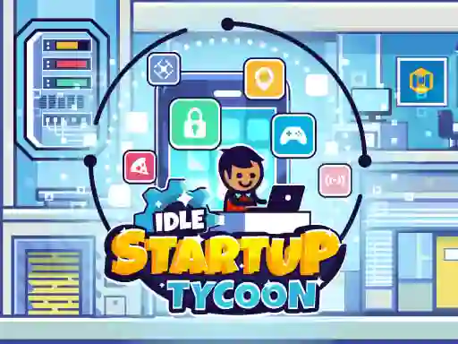 Leikur Idle Startup Tycoon á netinu