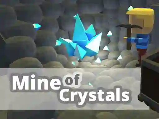 Leikur Kogama: Mine of Crystals á netinu