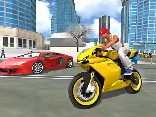 Leikur Real Gangster Simulator Grand City á netinu