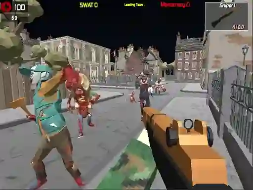 Leikur Poligon Battle Royale á netinu