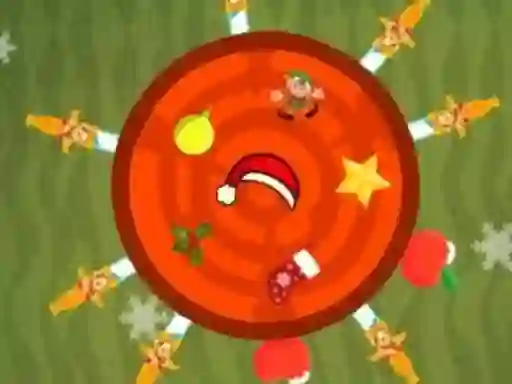 Leikur Christmas Knife Hit á netinu