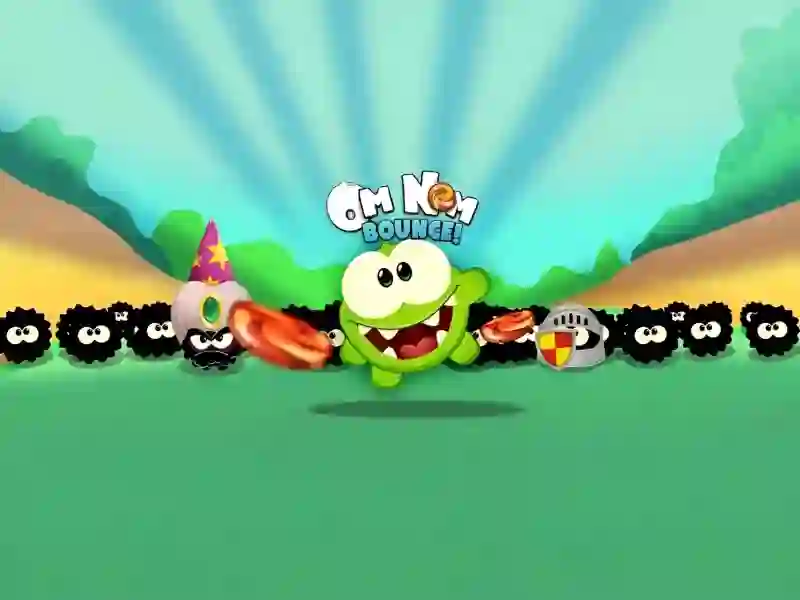 Leikur Om Nom Bounce á netinu