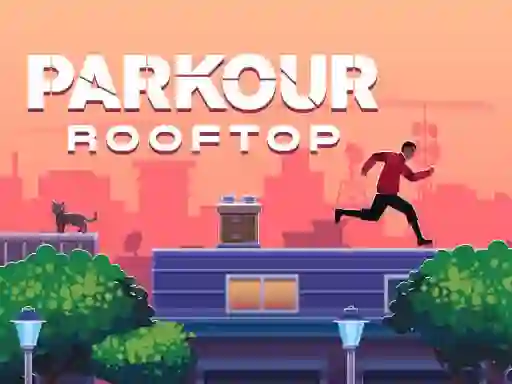 Leikur Parkour Rooftop á netinu