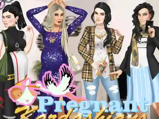 Leikur Pregnant Kardashians á netinu