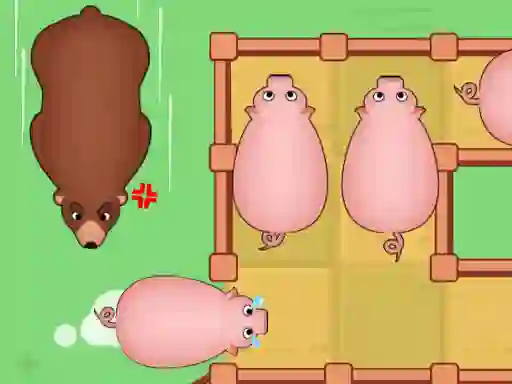 Leikur Save The Piggies á netinu