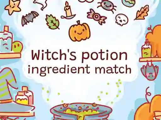 Leikur Potion Ingredient Match á netinu
